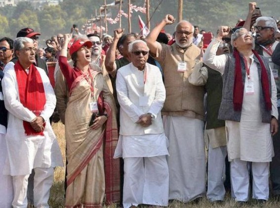 Ahead of Assembly Election Yechury launches 'Tripura Bachao' Abhiyan : CPI-M's last lamp Manik working hard to gain sympathy at National level Ahead of Assembly Election Yechury launches 'Tripura Bachao' Abhiyan : CPI-M's last lamp Manik working hard to gain sympathy at National level